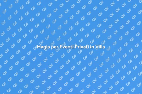Prestigiatori per Eventi Indimenticabili