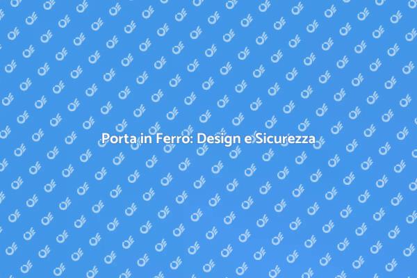 Ristrutturazione con Porta in Ferro Artistica
