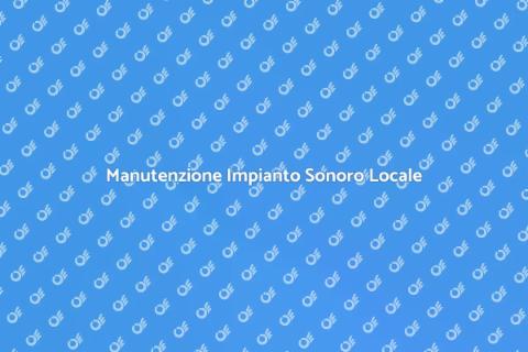 Riparazione Impianto Sonoro Commerciale