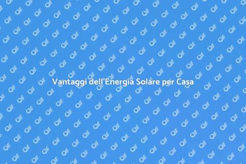 Installare Energia Solare per Acqua