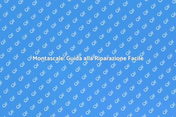 Riparazione Efficace del Montascale