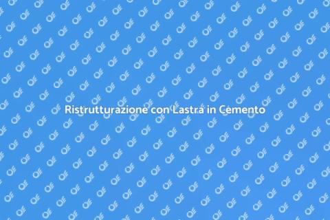 Lastra Interna in Cemento: Ristruttura Ora