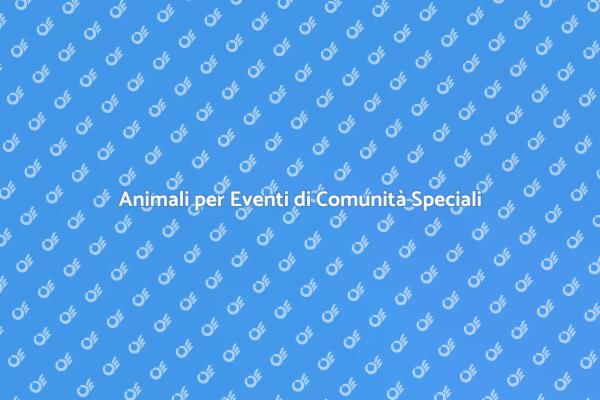 Noleggia Animali per Eventi Indimenticabili