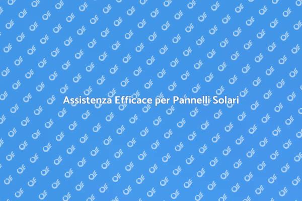 Manutenzione Pannelli Solari per Risparmio