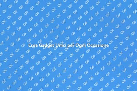 Gadget Personalizzati: Crea il Tuo Stile