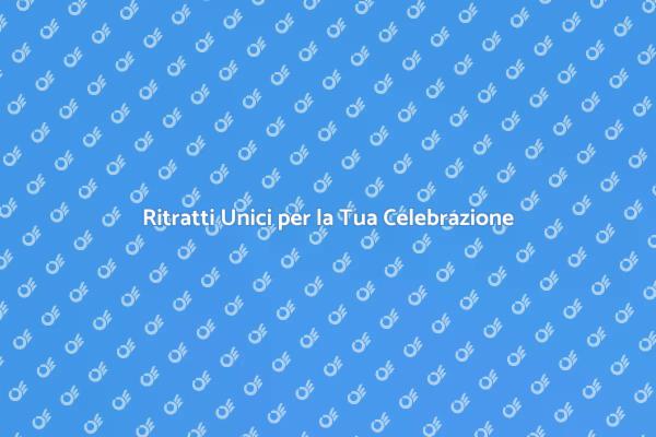 Immortala i Tuoi Momenti Speciali