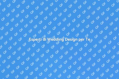 Consulente Wedding Design per il Tuo Giorno