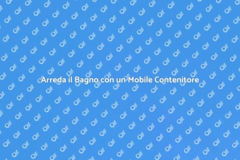 Mobile Contenitore per il Bagno: Stile