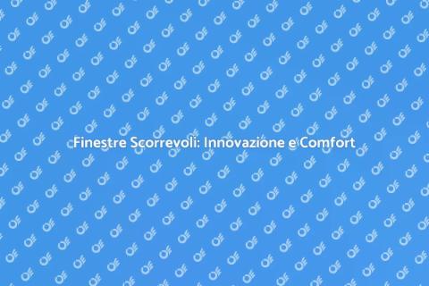 Automazione Finestre Scorrevoli