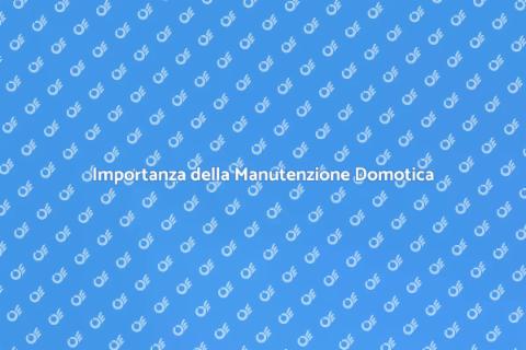 Manutenzione Impianto Domotico Essenziale