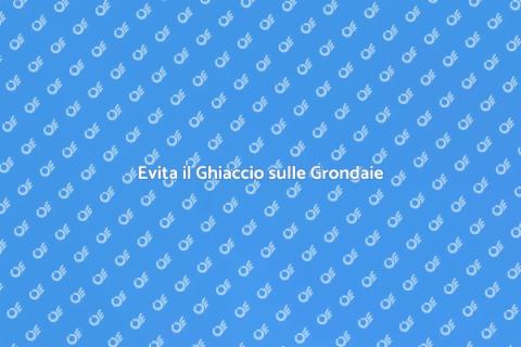 Prevenire Ghiaccio Grondaie Invernali