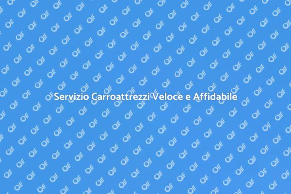 Il Carroattrezzi che Ti Salva!