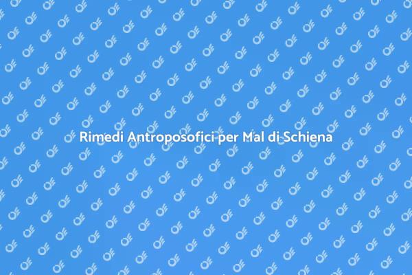 Scopri la Medicina Antroposofica