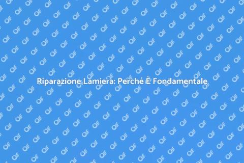 Sostituzione Lamiera Danneggiata