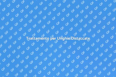 Cura per il Distacco dell'Unghia