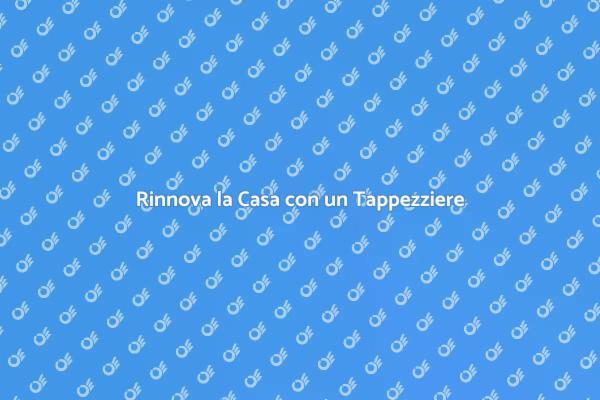 Ristrutturazione con un Tappezziere Esperto