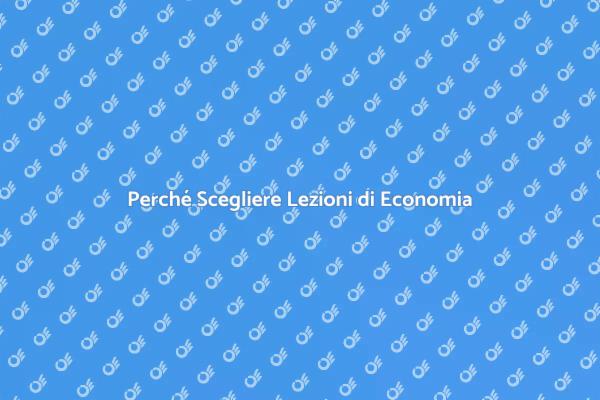 Approfondisci l'Economia Politica Oggi