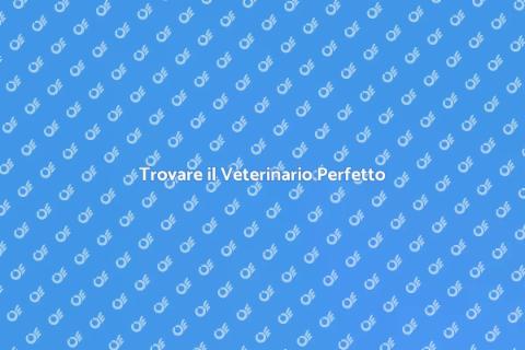 Scegliere il Veterinario Giusto