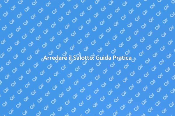 Trasforma il Tuo Salotto con Stile