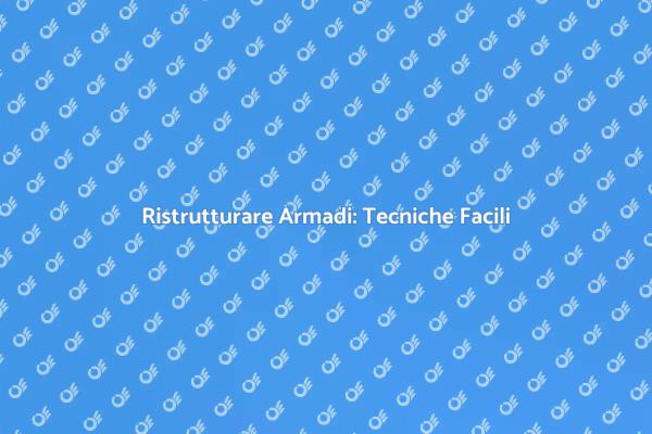 Rinnova il Tuo Armadio con Stile