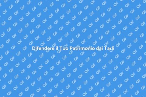 Prevenire l'Attacco dei Tarli
