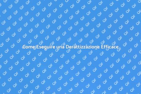 Derattizzazione: Liberati dai Roditori