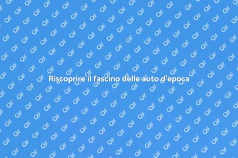 Restaurare un'auto d'epoca