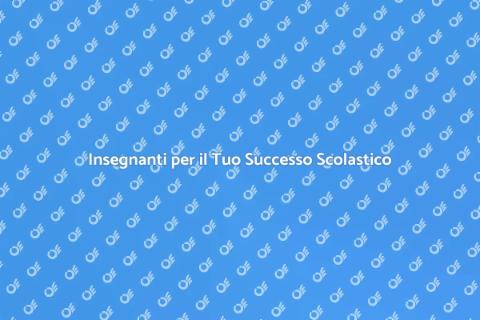 Prof di Ripetizioni per Successo Scolastico