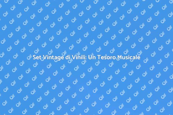 Il Fascino dei Vinili da DJ Vintage