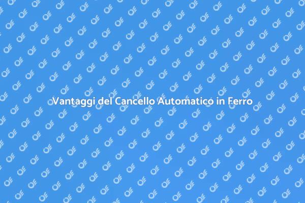 Cancello Automatico: Sicurezza e Stile