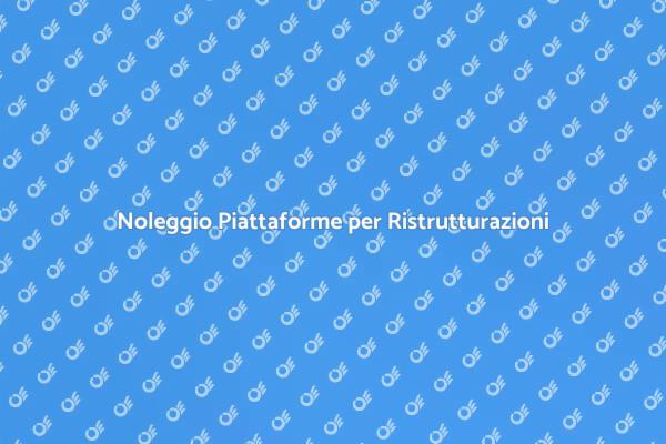Noleggio Piattaforme: La Soluzione Ideale