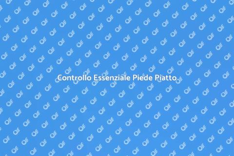 Visita Piede Piatto Flessibile