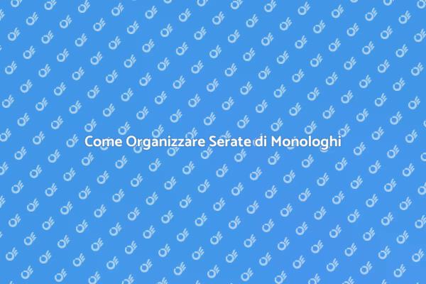 Organizza una Serata di Risate
