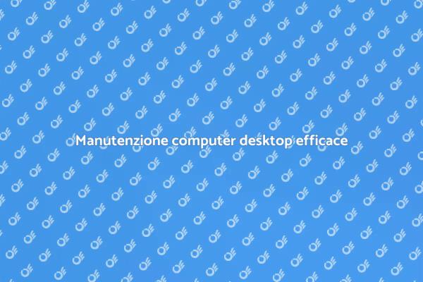 Guida alla pulizia interna del computer