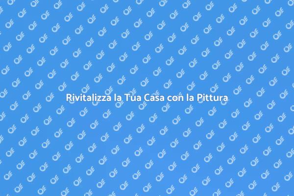 L'Arte di Dipingere l'Esterno della Casa