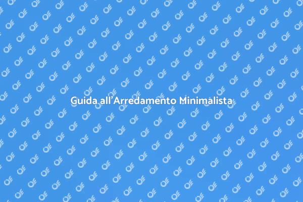 Design Minimalista per il Salotto