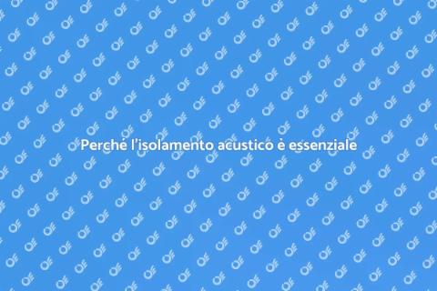 Isolamento acustico per parquet