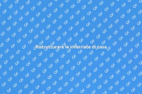 Migliora l'aspetto delle inferriate