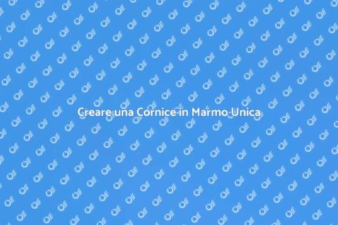 Cornice in Marmo su Misura