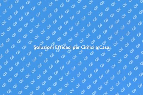 Disinfestazione Cimici a Domicilio