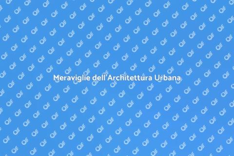 Architetture Urbane: Reportage Unico