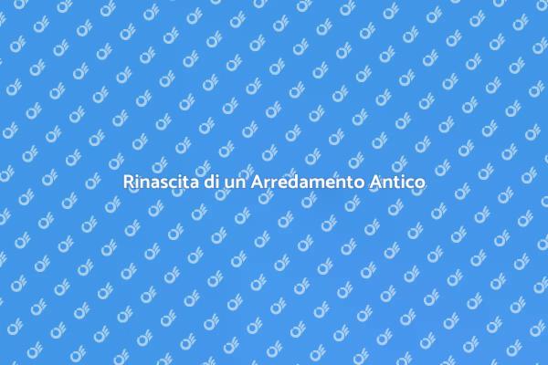Ritorno al Passato: Ristrutturazione Mobili