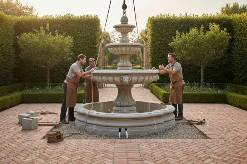 installare fontana