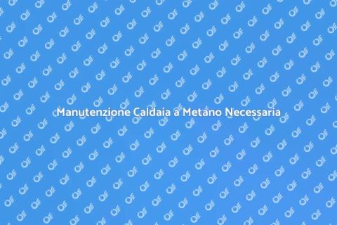 Riparazione Caldaia a Metano Essenziale