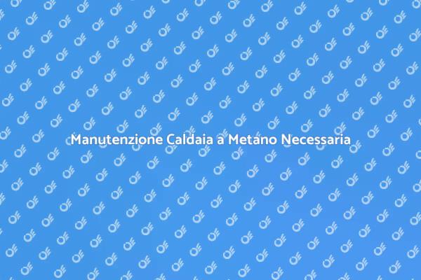 Perché Riparare la Caldaia a Metano