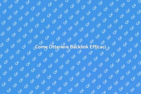 Ottenere Backlink da Siti Rilevanti