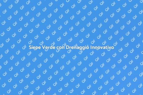 Siepe Artificiale con Drenaggio
