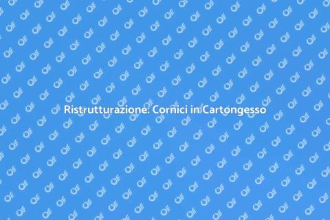 Design Unico con Cornici in Cartongesso
