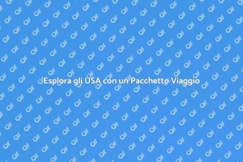 Pacchetto Viaggio negli States Unico