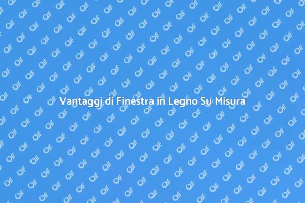 Finestra in Legno: Stile e Efficienza